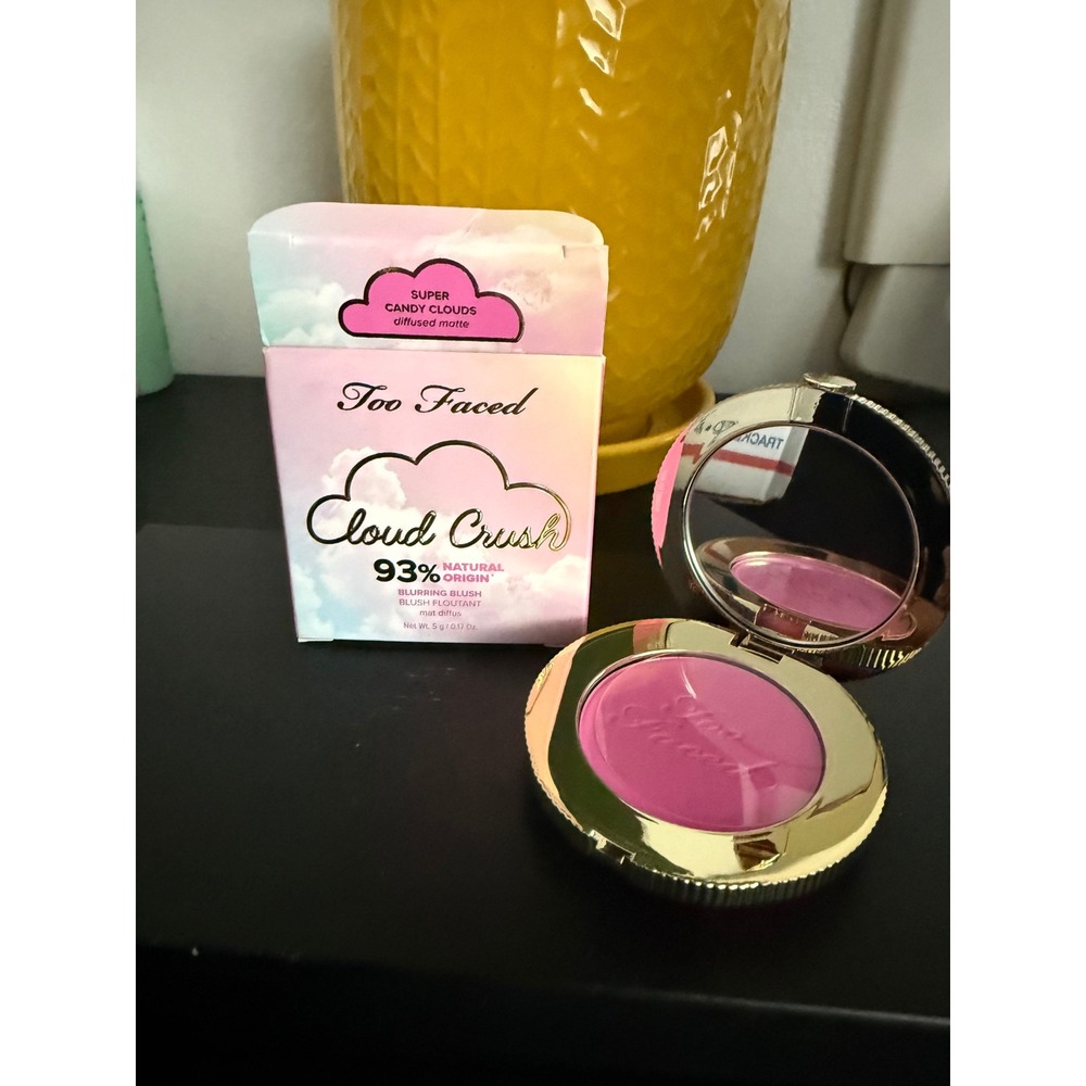Too‎ Faced Cloud Crush Blurring Blush Candy Clouds Diffused Matte NIB